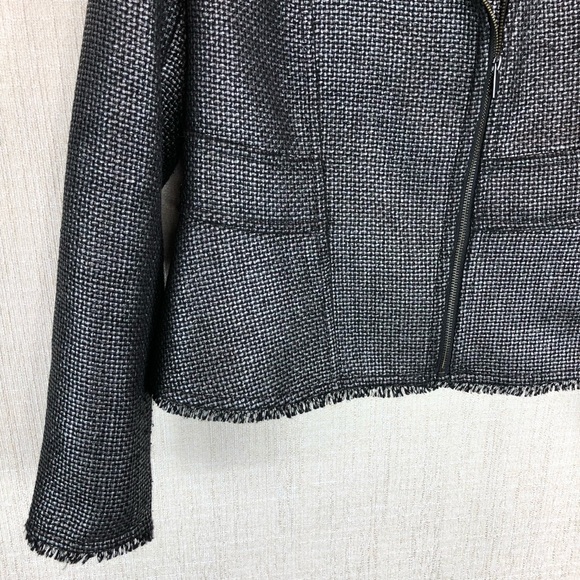 Banana Republic Black Textured Jacket - Picture 6 of 8